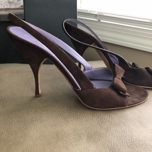 Miu Miu sling back heels